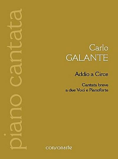 Addio a Circea 2 voci e pianoforte