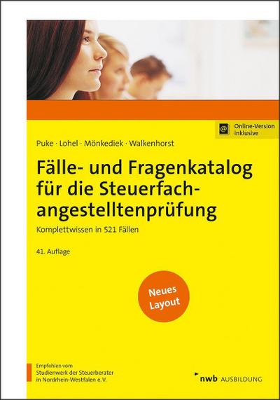 Fälle- und Fragenkatalog für die Steuerfachangestelltenprüfung