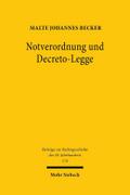 Notverordnung und Decreto-Legge