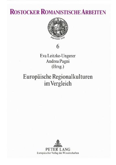 Europäische Regionalkulturen im Vergleich