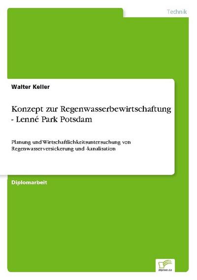 Konzept zur Regenwasserbewirtschaftung - Lenné Park Potsdam