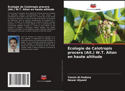 Écologie de Calotropis procera (Ait.) W.T. Aiton en haute altitude