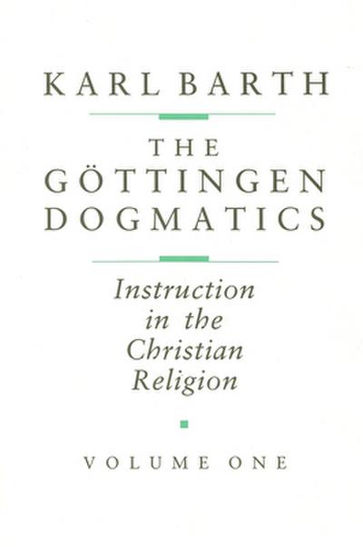 The Göttingen Dogmatics