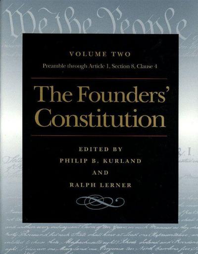 Founders’ Constitution, Volume 2