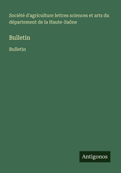 Bulletin