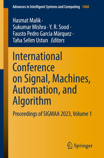 International Conference on Signal, Machines, Automation, and Algorithm