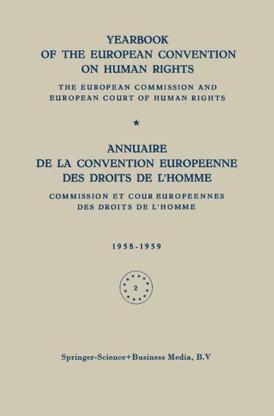 Yearbook of the European Convention on Human Rights / Annuaire de la Convention Europeenne des Droits de L’Homme