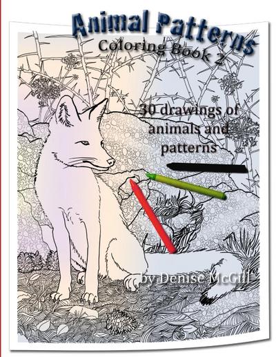 Animal Patterns Coloring Book 2