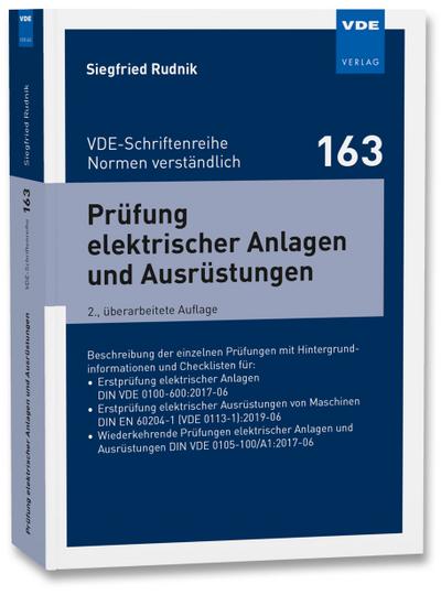 Prüfung elektrischer Anlagen und Ausrüstungen