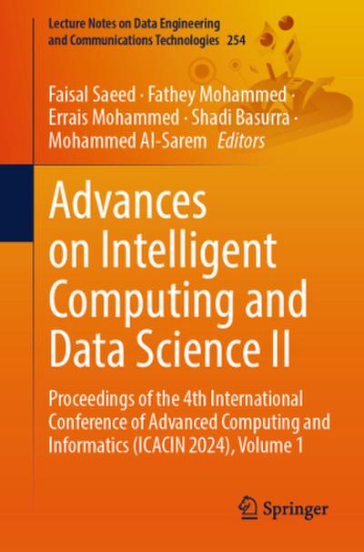 Advances on Intelligent Computing and Data Science II