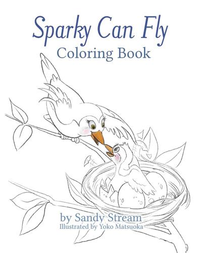 Sparky Can Fly - Coloring Book