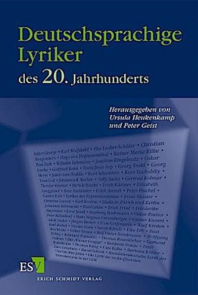 Deutschsprachige Lyriker des 20. Jahrhunderts