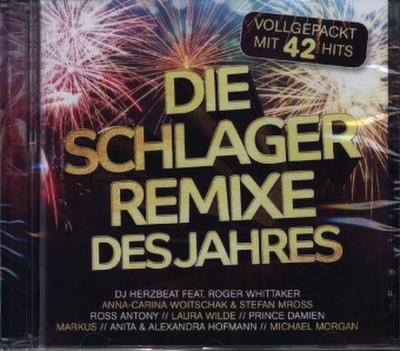 Die Schlager Remixe des Jahres, 1 Audio-CD