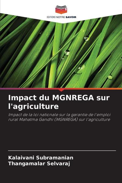 Impact du MGNREGA sur l’agriculture