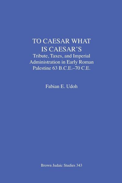 To Caesar What Is Caesar’s