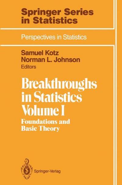Breakthroughs in Statistics 1