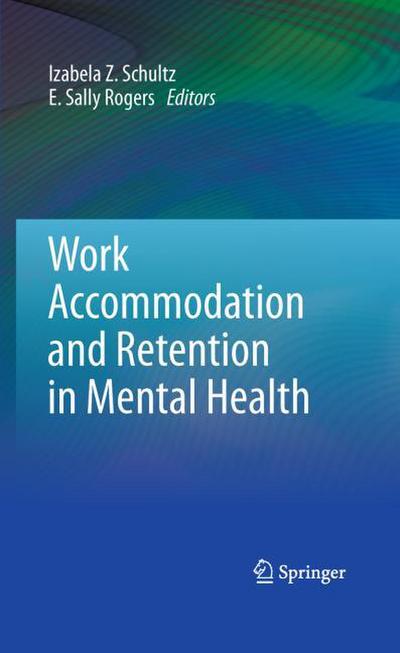 Handbook of Job Accommodations in Mental Health