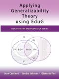 Applying Generalizability Theory using EduG