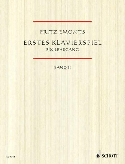 Erstes Klavierspiel II