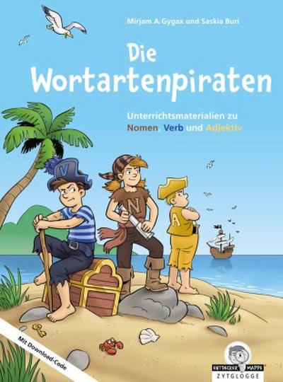 Die Wortartenpiraten, m.  Audio