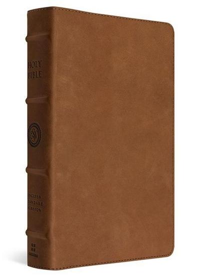 ESV Heirloom Bible, Veritas: Single Column Edition (Cowhide, British Tan, Full Yapp)