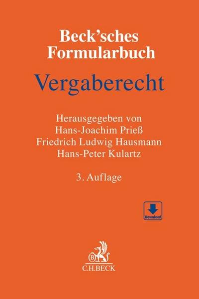 Beck’sches Formularbuch Vergaberecht