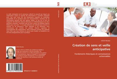 Création de sens et veille anticipative - LESCA Nicolas