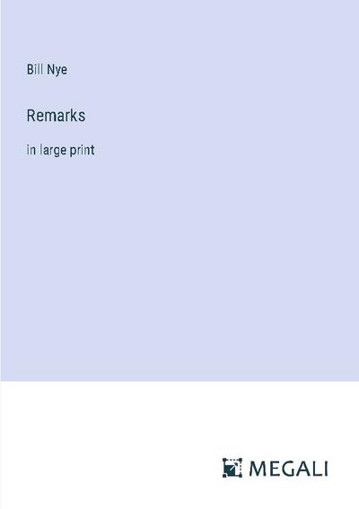 Remarks