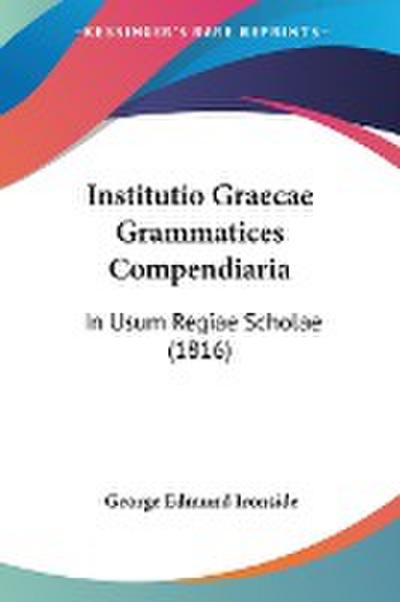 Institutio Graecae Grammatices Compendiaria