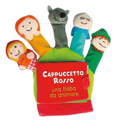 Cappuccetto Rosso. Una fiaba da animare. Libro di stoffa