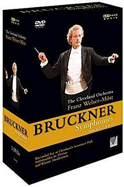 Symphonies Nos. 4,5,7-9, 5 DVDs