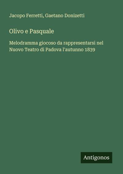 Olivo e Pasquale