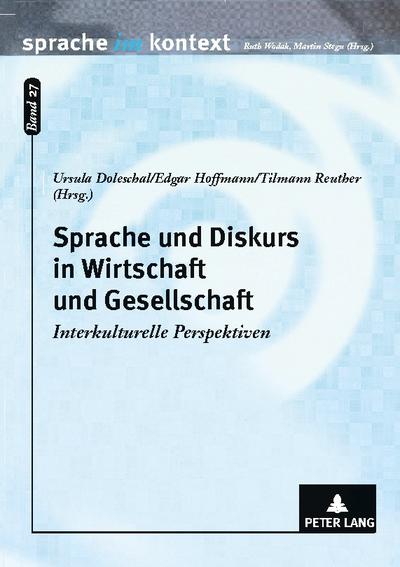 Sprache und Diskurs in Wirtschaft und Gesellschaft