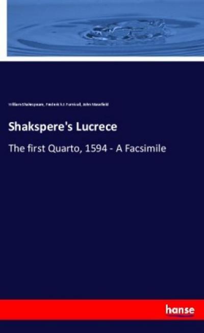Shakspere’s Lucrece