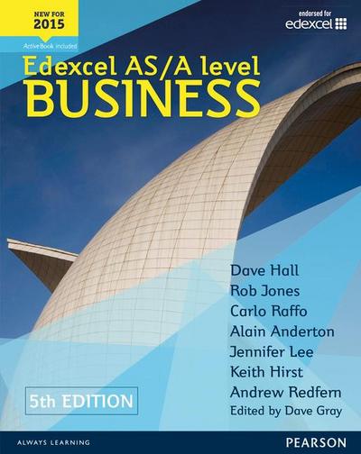 Pearson Edexcel AS & A Level Business (5th edition) Student Book