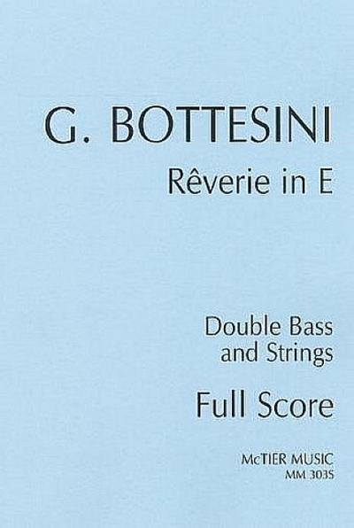 Reverie in Efor double bass and strings