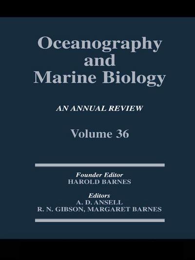 Oceanography And Marine Biology: An Annual Review