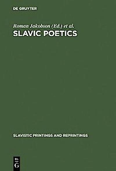 Slavic Poetics