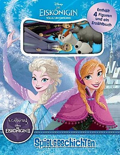 Eiskönigin 2, Pappbilderbuch + 4 Sammelfiguren + Aufbewahrungsbox