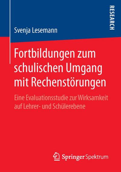 Fortbildungen zum schulischen Umgang mit Rechenstörungen