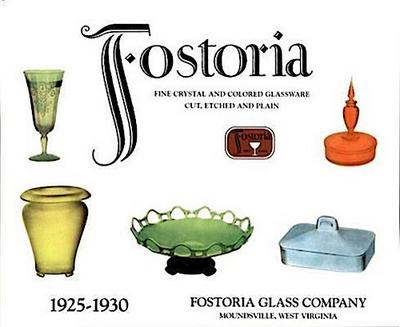 Fostoria Fine Crystal and Colored Glassware
