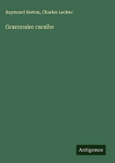 Grammaire caraibe