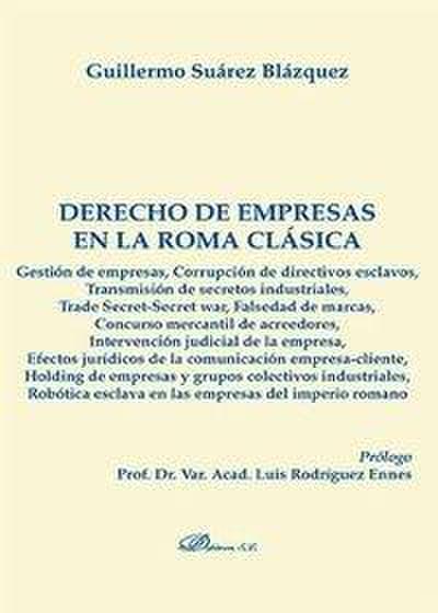 Derecho de empresas en la Roma clásica