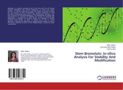 Stem Bromelain: In-silico Analysis For Stability And Modification