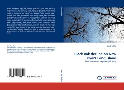 Black oak decline on New York’s Long Island