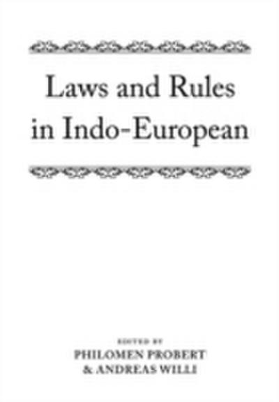 Laws and Rules in Indo-European