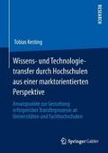 Wissens- und Technologietransfer durch Hochschulen