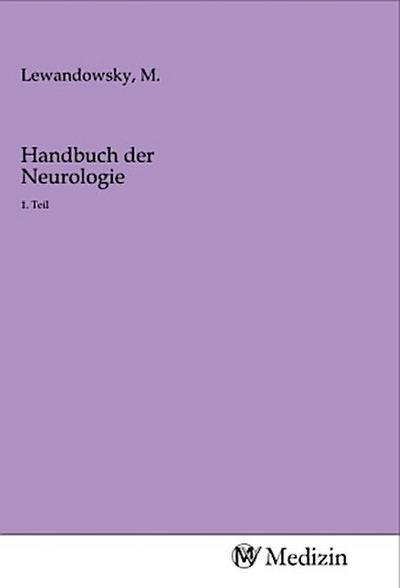 Handbuch der Neurologie