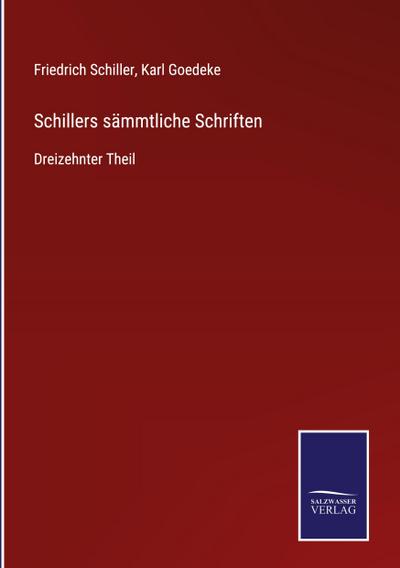 Schillers sämmtliche Schriften