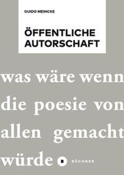 Öffentliche Autorschaft
